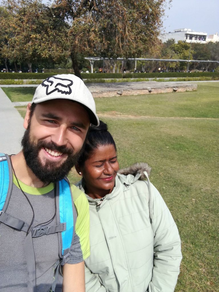 Selfie Toma a Kahanvi v Džejpuru